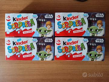 12x Ovetti Kinder Sorpresa Star Wars NUOVI