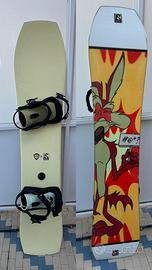 Tavola snowboard WARPIG RIDE LOONEY T. + attacchi