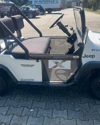 Golf Cart omologato 4 posti uso stradale elettrico
