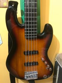Squier jazz bass active 5