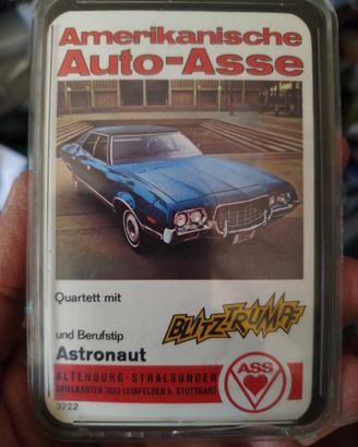 Carte Quartet Amerikanische Auto-Asse