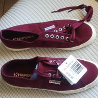 Superga 2750 TG 42 color Bordeaux Nuove