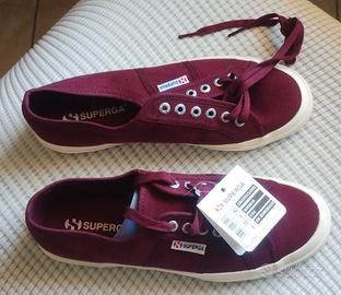 Superga 2750 TG 42 color Bordeaux Nuove