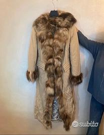 Capo spalla pelliccia naturale di volpe