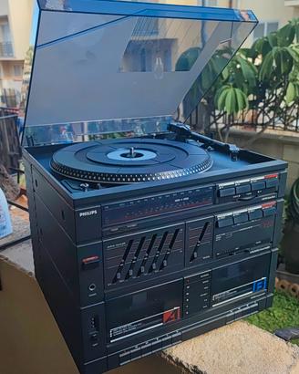 Stereo Vintage Philips F1652/30 con Giradischi