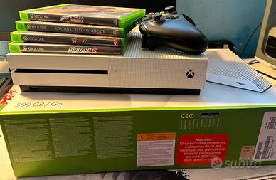 xbox one S 500 Gb + 4 giochi