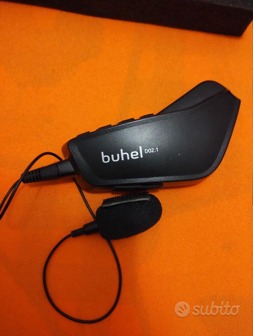 Interfono moto-moto Bluetooth Buhel D02
