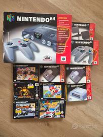 Nintendo 64 lotto + giochi  tutto marchiato Gig 