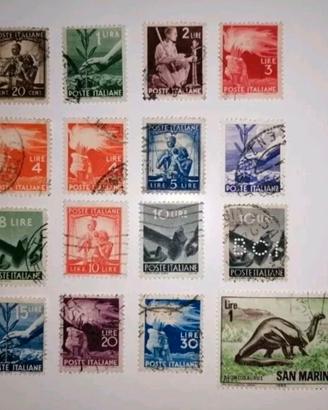 Francobolli Italiani vari
