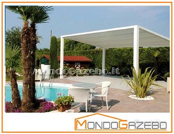 Pensilina Basic 3x5 tettoia arredo tenda giardino