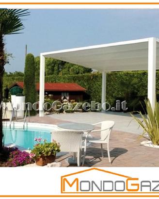 Pensilina Basic 3x5 tettoia arredo tenda giardino