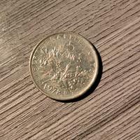 Moneta Antica: 5 Francs, anno 1978 - Francia