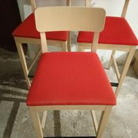 Set di 3 sgabelli alti da cucina o bancone