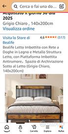 letto 140x200