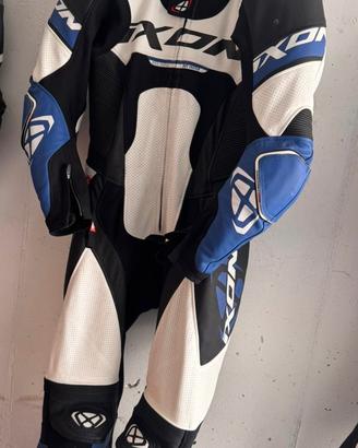 TUTA MOTO IN PELLE - IXON - RACING