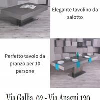 Tavolino trasformabile ALTACOM A ROMA 10 persone