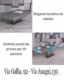 Tavolino trasformabile ALTACOM A ROMA 10 persone