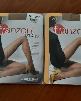 Set n.2 paia collant velate  20 denari Franzoni