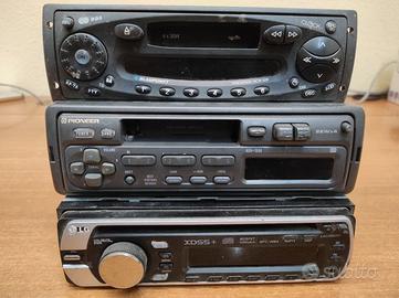 Lotto autoradio Blaupunkt, Pioneer, LG