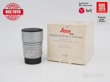 LEICA SUMMICRON-M 90 F2 Silver 11137