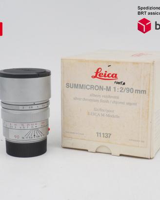 LEICA SUMMICRON-M 90 F2 Silver 11137