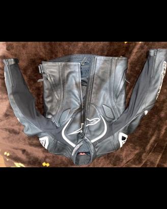 giacca Moto alpinestar pelle