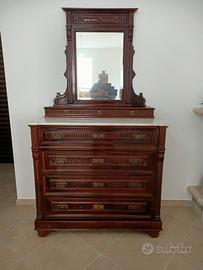 comò d'epoca primi 900