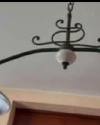 Lampadario bilanciere unico