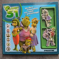 Libro bimbi con magneti Planet51