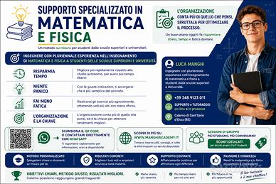 Tutor Matematica e Fisica | Recupero e Metodologia