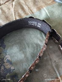 cintura nera con inserti da sera x taglia 44