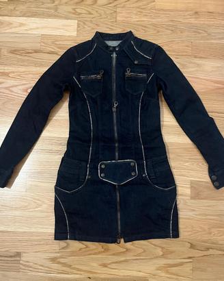 Vestito minigonna jeans