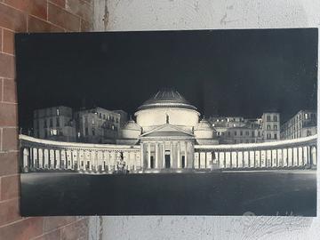 Quadro stampa su tela Napoli notte