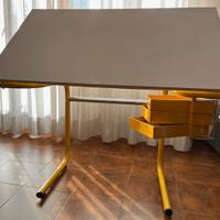 Tavolo da disegno Pupil Joe Colombo/Bieffeplast