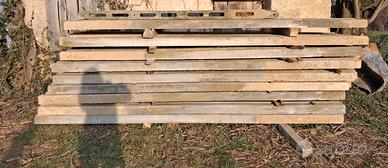 pali in cemento per frutteto o recinzione 