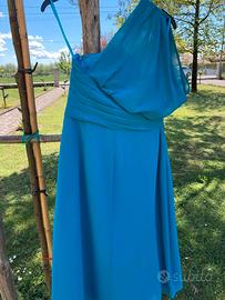 abito cerimonia petrolio