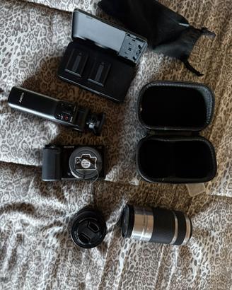 Sony ZV-E10 Kit Vlog + Tele + Grip
