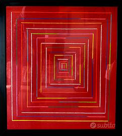 Serigrafia Piero Dorazio - "Composizione" 1994