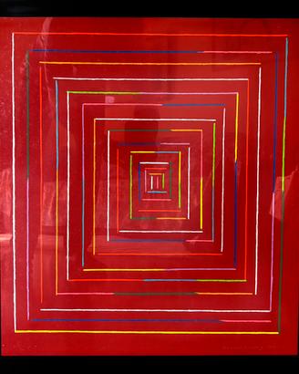Serigrafia Piero Dorazio - "Composizione" 1994