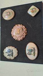 Ceramiche medaglioni antiche