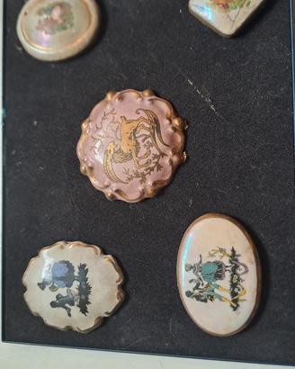 Ceramiche medaglioni antiche