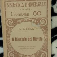 g.b. shaw, il discepolo del diavolo, sonzogno