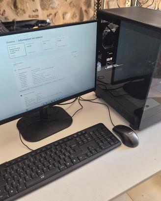pc gaming core i5-7400/16Gb ram/GTX710/500GB SSD