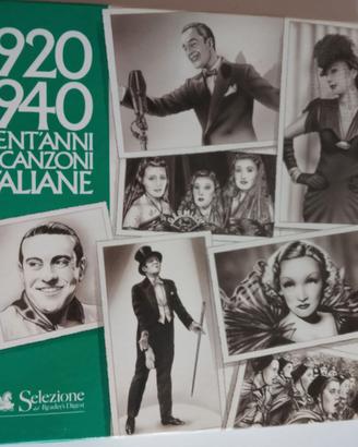 Dischi vinilici 33giri  1920 1940