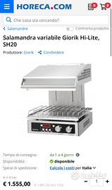 SALAMANDRA Giorik Hi lite SH20 OTTIME CONDIZION