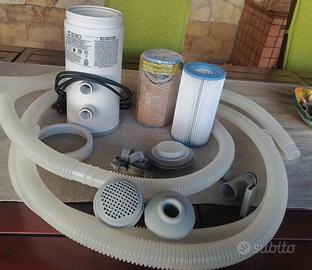 Pompa filtrante a cartuccia piscina Intex 