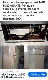 frigorifero Samsung da 500litri