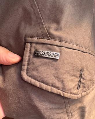 Giubbino Woolrich verde militare 44/46