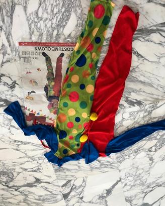 Vestito carnevale clown