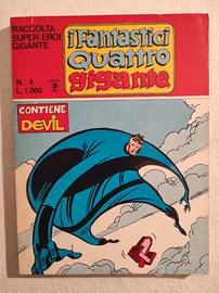 raccolte dei FANTASTICI QUATTRO GIGANTE corno